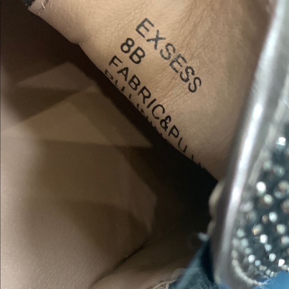 Steve Madden Black Rhinestone Loafers - Picture 9 of 9